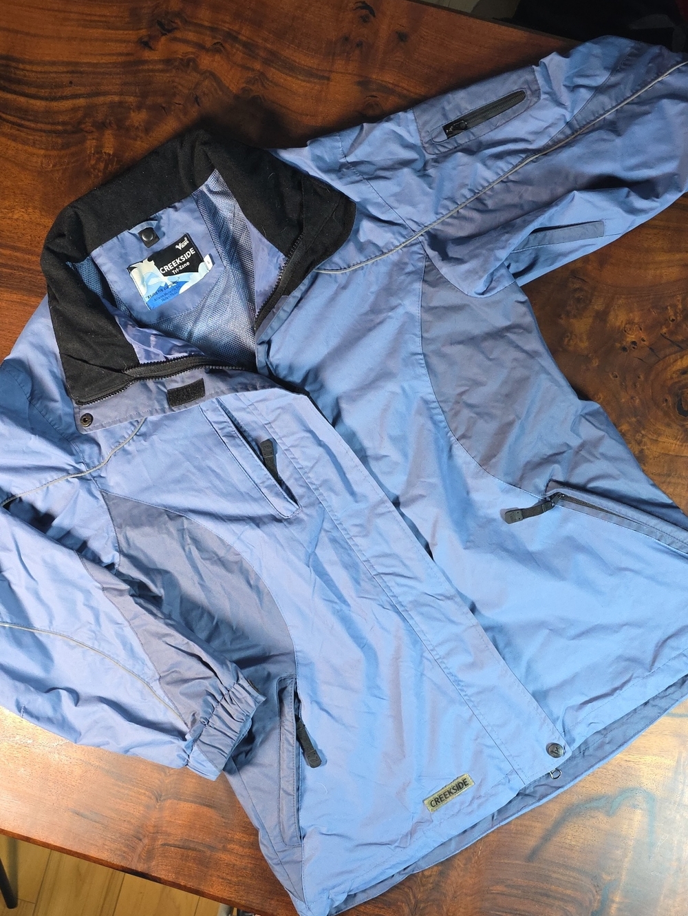 Cresside  Waterproof Raincoat🔥VINTAGE🔥Y2K🔥FUNCTIONAL COASTAL GORP CORE RETRO